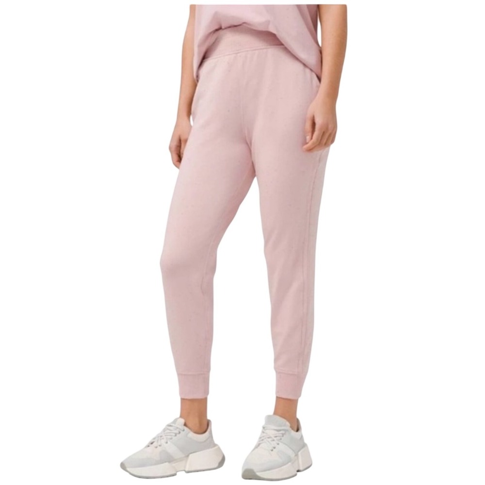 Lululemon LA Warm Down HR Jogger Mink Berry Speckled Pink LW5DB8S Size‎ 2